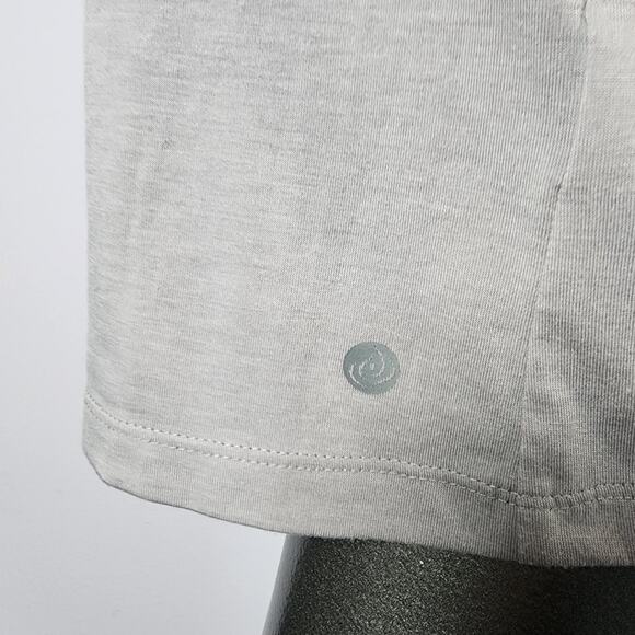 Apana Yoga Lifestyle Pale Purple Keyhole Tie Back Activewear Tunic | Womens Med - Picture 7 of 16